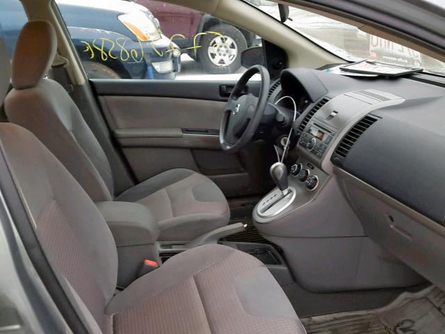 3N1AB61E88L630216 - 2008 NISSAN SENTRA 2.0 SILVER photo 5