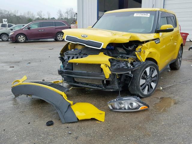 KNDJX3A57F7115349 - 2015 KIA SOUL ! Sarı foto 2