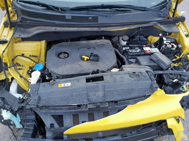 KNDJX3A57F7115349 - 2015 KIA SOUL ! Sarı foto 7
