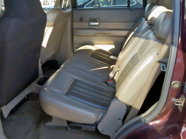 1D8HB58D25F561274 - 2005 DODGE DURANGO LI MAROON photo 6