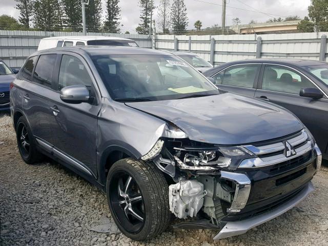 JA4AD3A32GZ064494 - 2016 MITSUBISHI OUTLANDER SILVER photo 1