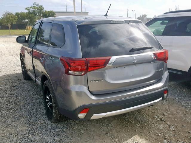 JA4AD3A32GZ064494 - 2016 MITSUBISHI OUTLANDER SILVER photo 3