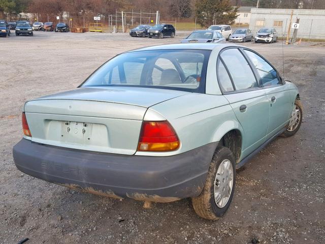 1G8ZH5283VZ114443 - 1997 SATURN SL1 BLUE photo 4