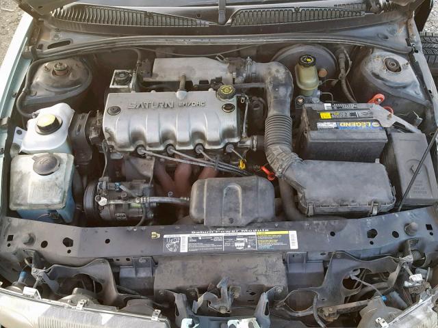 1G8ZH5283VZ114443 - 1997 SATURN SL1 BLUE photo 7