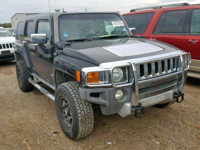 5GTEN13E988192691 - 2008 HUMMER H3 BLACK photo 1