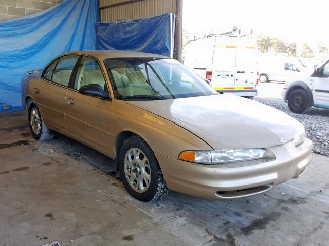 1G3WH52H91F264464 - 2001 OLDSMOBILE INTRIGUE G GOLD photo 1