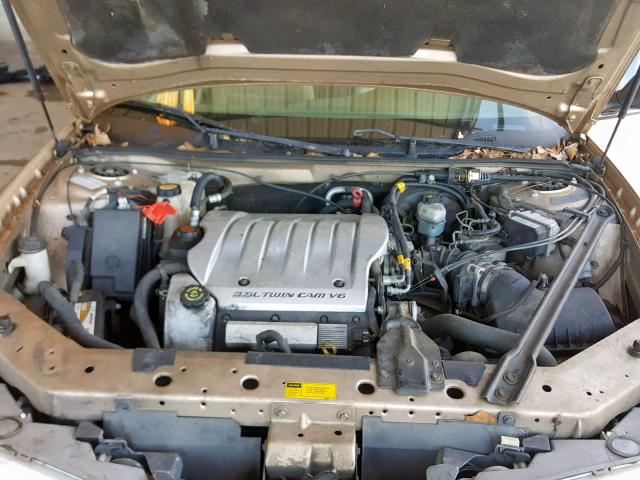 1G3WH52H91F264464 - 2001 OLDSMOBILE INTRIGUE G GOLD photo 7