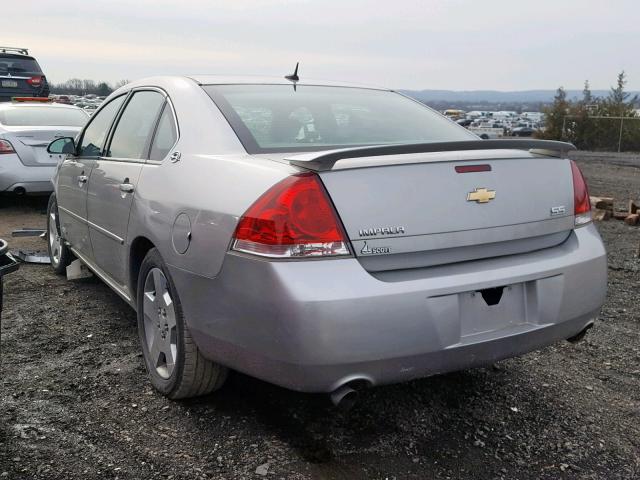 2G1WD58C679378357 - 2007 CHEVROLET IMPALA SUP ვერცხლისფერი ფოტო 3