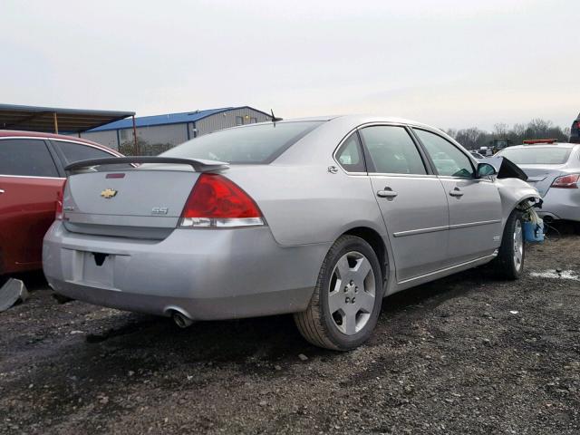 2G1WD58C679378357 - 2007 CHEVROLET IMPALA SUP ვერცხლისფერი ფოტო 4