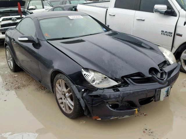 WDBWK54F47F150098 - 2007 MERCEDES-BENZ SLK 280 BLACK photo 1