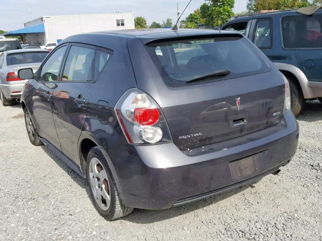 5Y2SP67819Z458240 - 2009 PONTIAC VIBE CHARCOAL photo 3