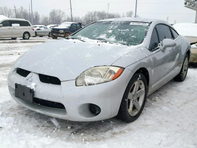 4A3AK24F76E033529 - 2006 MITSUBISHI ECLIPSE GS SILVER photo 2