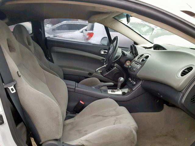 4A3AK24F76E033529 - 2006 MITSUBISHI ECLIPSE GS SILVER photo 5