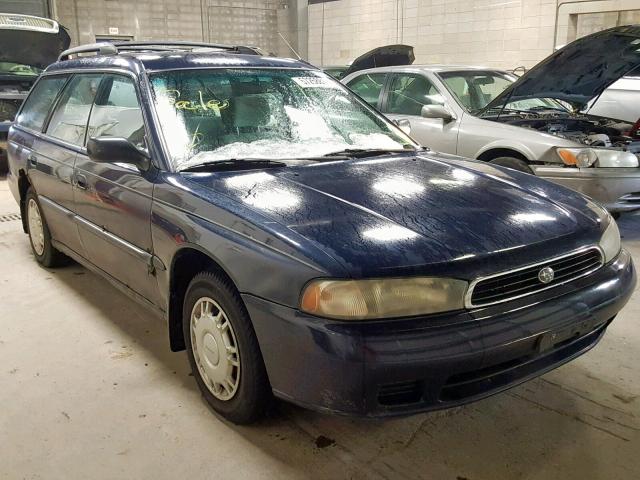 4S3BK435XT7932476 - 1996 SUBARU LEGACY L GREEN photo 1