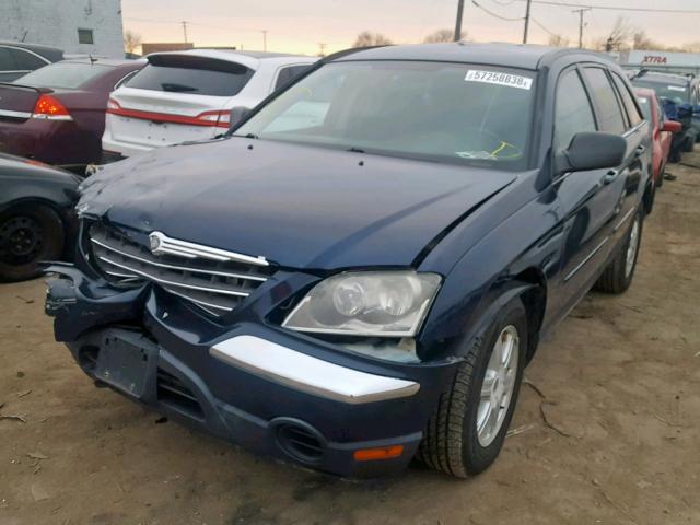 2A4GM684X6R842432 - 2006 CHRYSLER PACIFICA T BLUE photo 2