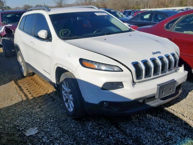 1C4PJLCB0FW730376 - 2015 JEEP CHEROKEE L WHITE photo 1