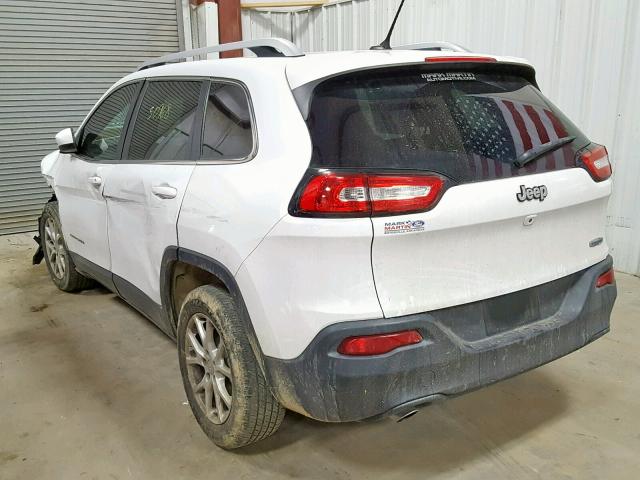 1C4PJLCB0FW730376 - 2015 JEEP CHEROKEE L WHITE photo 3