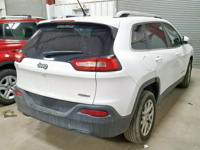 1C4PJLCB0FW730376 - 2015 JEEP CHEROKEE L WHITE photo 4