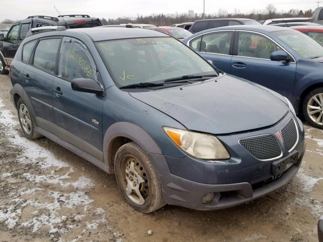 5Y2SL658X6Z402971 - 2006 PONTIAC VIBE BLUE photo 1