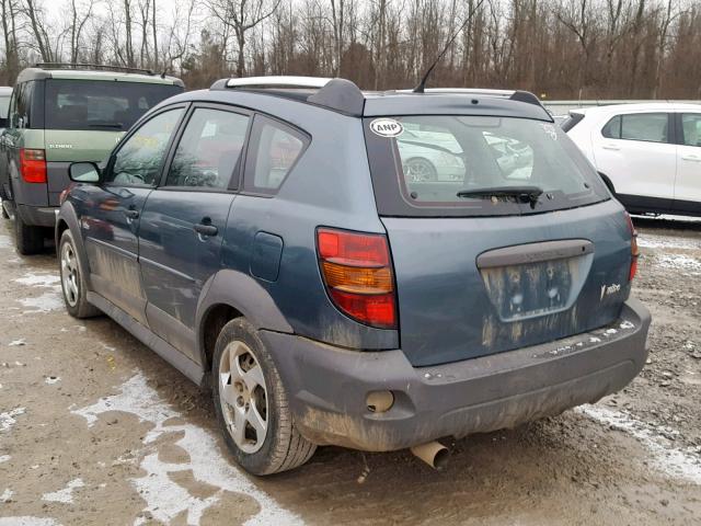 5Y2SL658X6Z402971 - 2006 PONTIAC VIBE BLUE photo 3