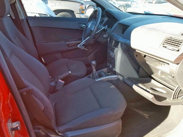 W08AR671985142219 - 2008 SATURN ASTRA XE RED photo 5