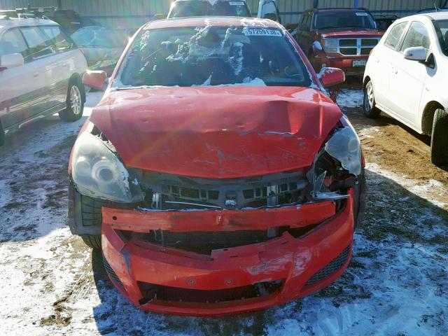 W08AR671985142219 - 2008 SATURN ASTRA XE RED photo 9