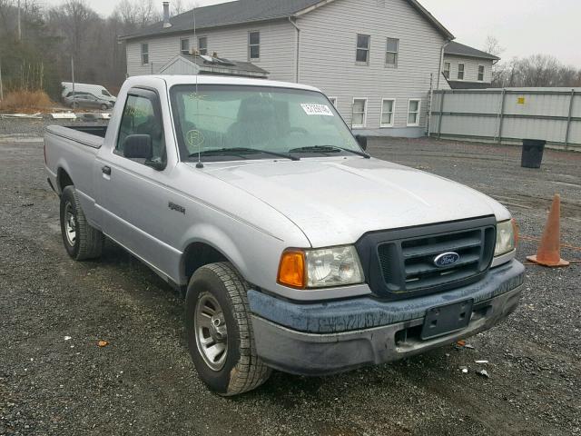 1FTYR10D44PB00584 - 2004 FORD RANGER SILVER photo 1