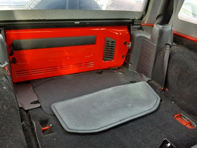 1C4AJWAG1FL565087 - 2015 JEEP WRANGLER S RED photo 6