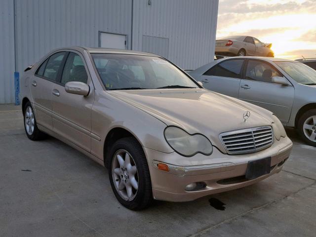 WDBRF61J43F304822 - 2003 MERCEDES-BENZ C 240 GOLD photo 1