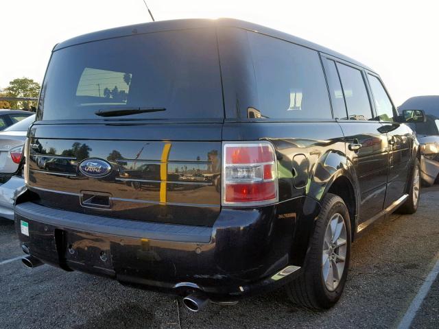 2FMGK5B82EBD13626 - 2014 FORD FLEX SE BLACK photo 4