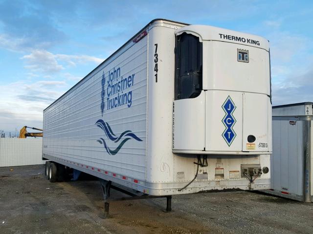 1GRAA0622DB707899 - 2013 GREAT DANE TRAILER 53FT REEFE WHITE photo 1