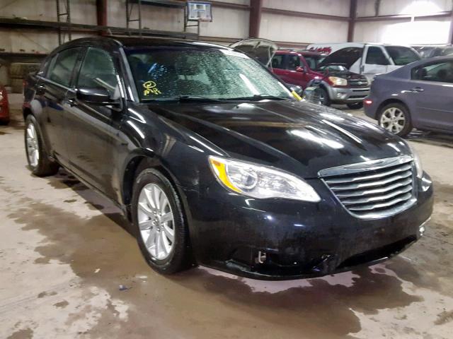 1C3CCBBB0DN596013 - 2013 CHRYSLER 200 TOURIN BLACK photo 1