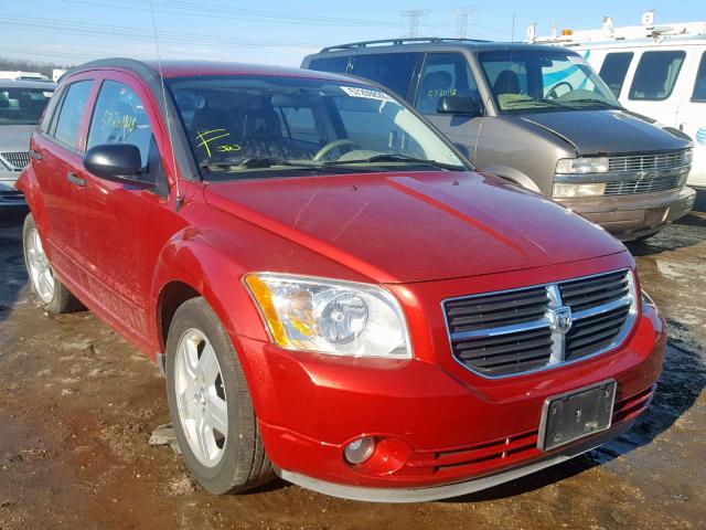 1B3HB48BX8D746147 - 2008 DODGE CALIBER SX RED photo 1