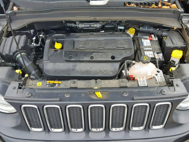 ZACCJAAW4GPC94591 - 2016 JEEP RENEGADE S BLACK photo 7