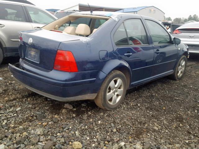 3VWRK69M53M135600 - 2003 VOLKSWAGEN JETTA GL BLUE photo 4