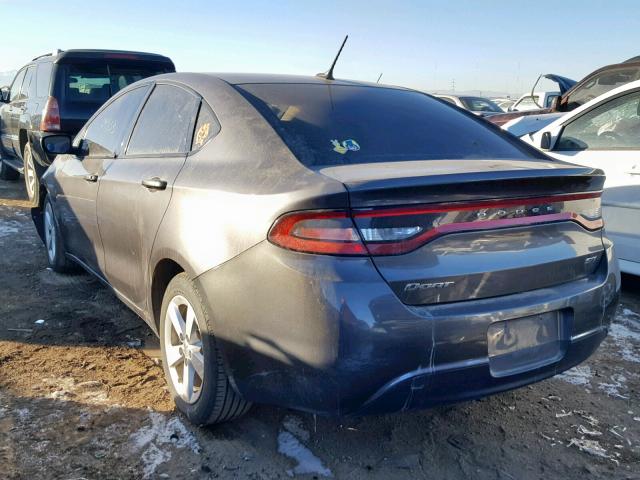 1C3CDFBB7GD605370 - 2016 DODGE DART SXT CHARCOAL photo 3