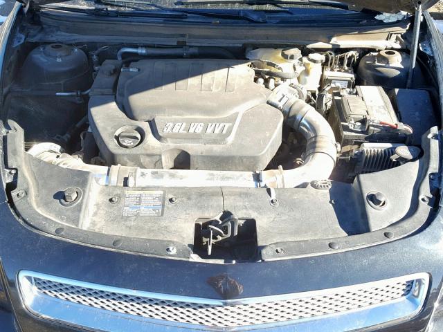 1G1ZK577994240311 - 2009 CHEVROLET MALIBU LTZ BLACK photo 7