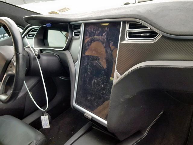 5YJSA1E48GF128733 - 2016 TESLA MODEL S GRAY photo 10