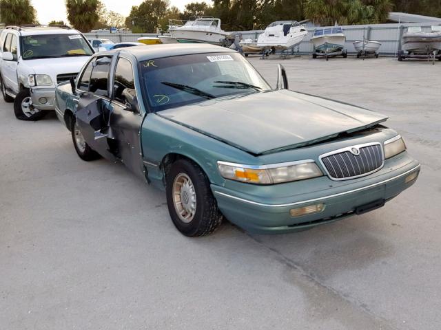 2MELM75W9VX685422 - 1997 MERCURY GRAND MARQ GREEN photo 1