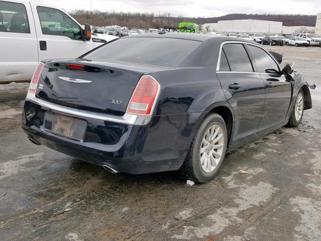 2C3CCAAG0DH535700 - 2013 CHRYSLER 300 BLACK photo 4