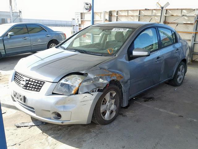 3N1AB61EX9L655135 - 2009 NISSAN SENTRA 2.0 GRAY photo 2