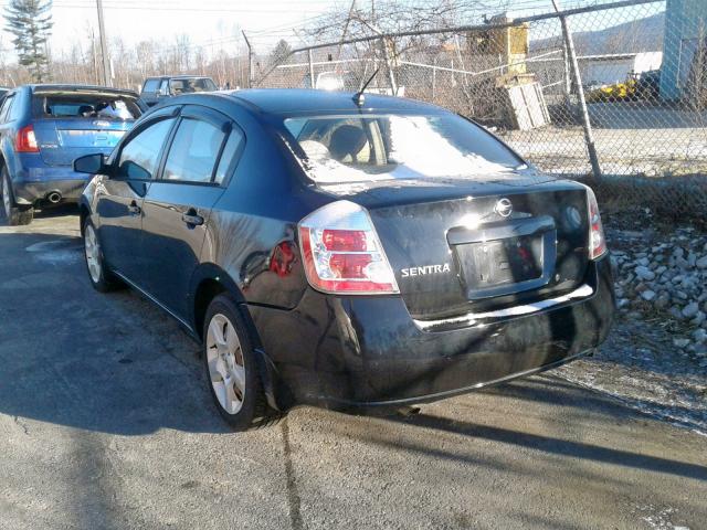 3N1AB61EX7L637313 - 2007 NISSAN SENTRA 2.0 BLACK photo 3