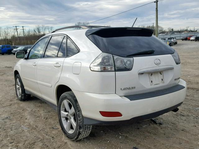 JTJHA31U540021075 - 2004 LEXUS RX 330 WHITE photo 3