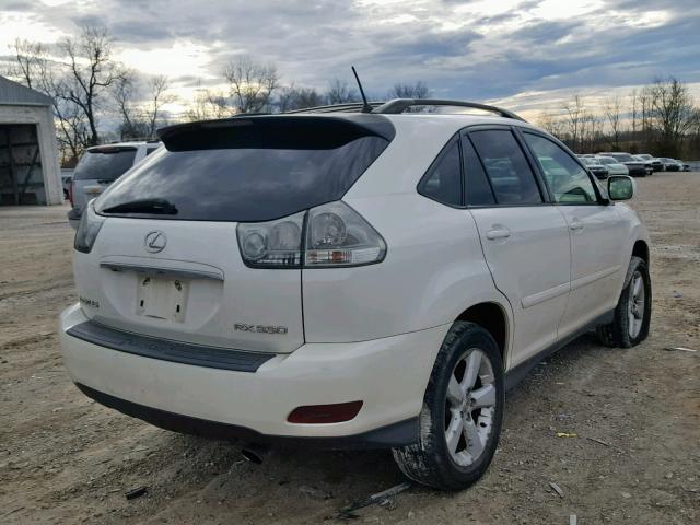 JTJHA31U540021075 - 2004 LEXUS RX 330 WHITE photo 4