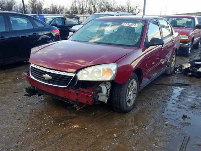 1G1ZS57F37F284605 - 2007 CHEVROLET MALIBU LS  photo 2