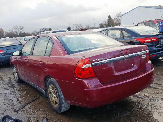 1G1ZS57F37F284605 - 2007 CHEVROLET MALIBU LS  photo 3