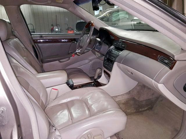 1G6KF57952U165355 - 2002 CADILLAC DEVILLE DT BEIGE photo 5