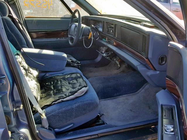 1G4HP52K7WH475645 - 1998 BUICK LESABRE CU BLUE photo 5