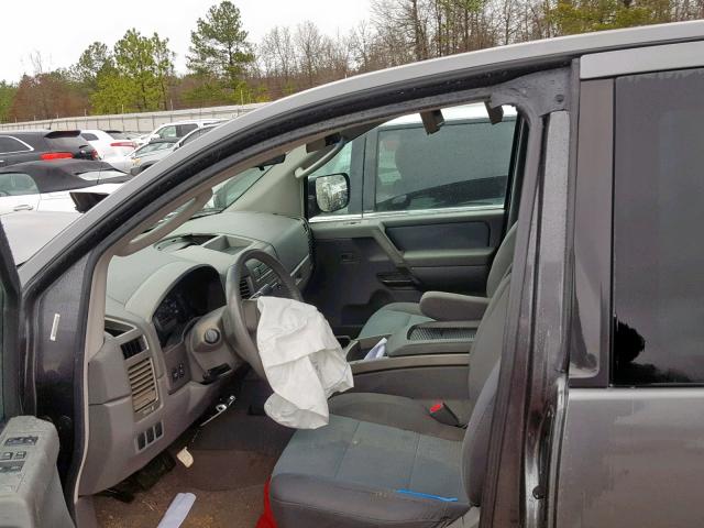 1N6BA06A85N531606 - 2005 NISSAN TITAN XE SILVER photo 5