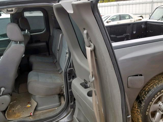 1N6BA06A85N531606 - 2005 NISSAN TITAN XE SILVER photo 6